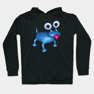 Blue Dog Hoodie